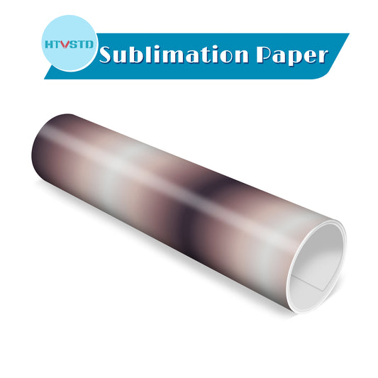 HTVSTD Brown White Gradient Sublimation Transfer Ink Paper for T-Shirts Mugs Tumblers DIY Compatible with All Machines